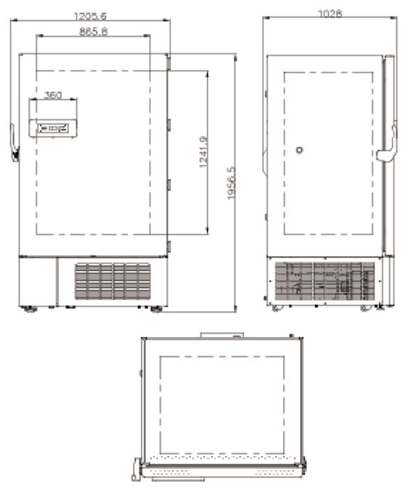 scientific storage freezer